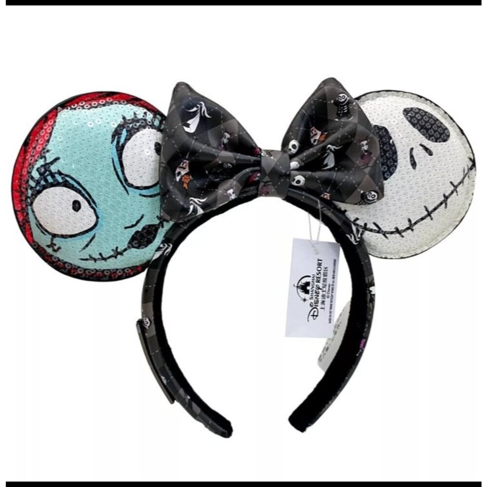 Disney Parks Loungefly Nightmare Before Christmas Sally Jack Ears NWT
